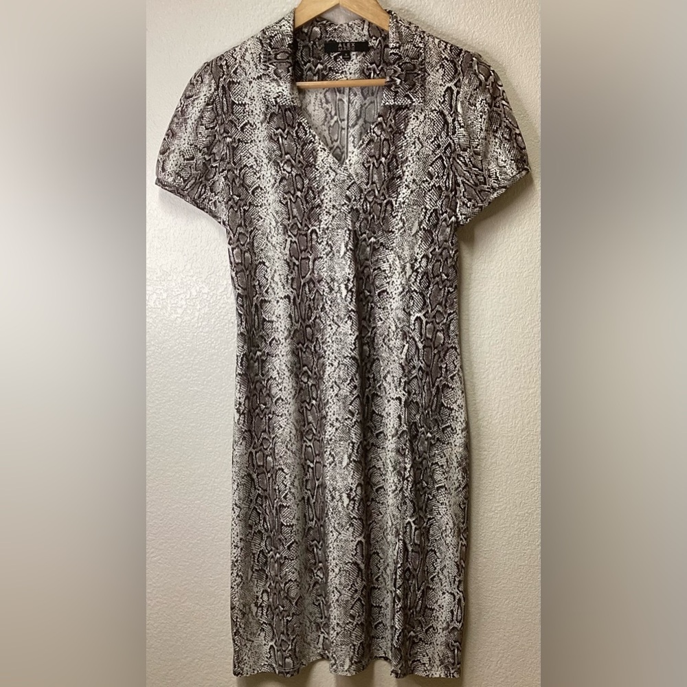 Alex Marie dress Midi snake print